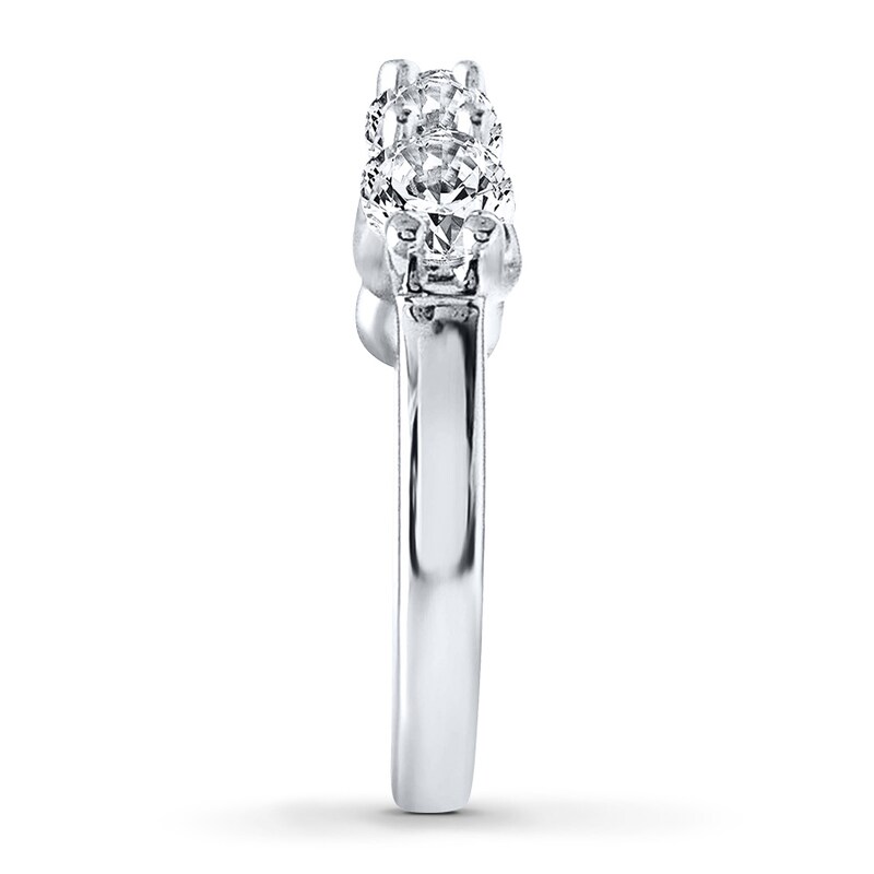 Diamond Anniversary Ring 1-3/4 ct tw Round-cut 14K White Gold