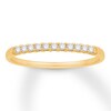 Thumbnail Image 0 of Diamond Anniversary Band 1/10 ct tw Round-cut 10K Yellow Gold