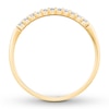 Thumbnail Image 1 of Diamond Anniversary Band 1/10 ct tw Round-cut 10K Yellow Gold