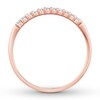 Thumbnail Image 1 of Diamond Anniversary Band 1/10 ct tw Round-cut 10K Rose Gold