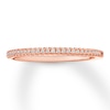 Thumbnail Image 1 of Diamond Anniversary Band 1/15 ct tw Round-cut 14K Rose Gold