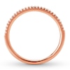 Thumbnail Image 2 of Diamond Anniversary Band 1/15 ct tw Round-cut 14K Rose Gold