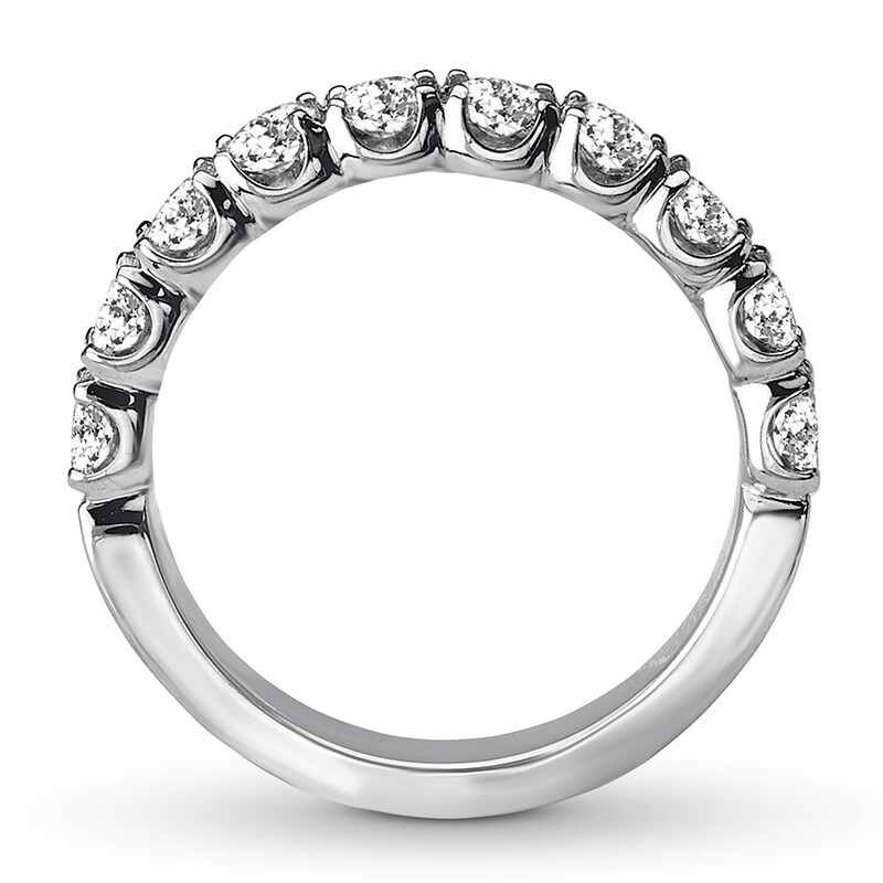 Diamond Anniversary Band 1 carat tw Round-cut 14K White Gold