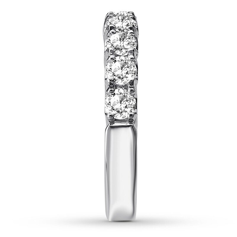 Diamond Anniversary Band 1 carat tw Round-cut 14K White Gold