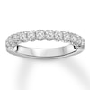 Thumbnail Image 0 of Diamond Anniversary Band 1/2 ct tw Round-cut 14K White Gold