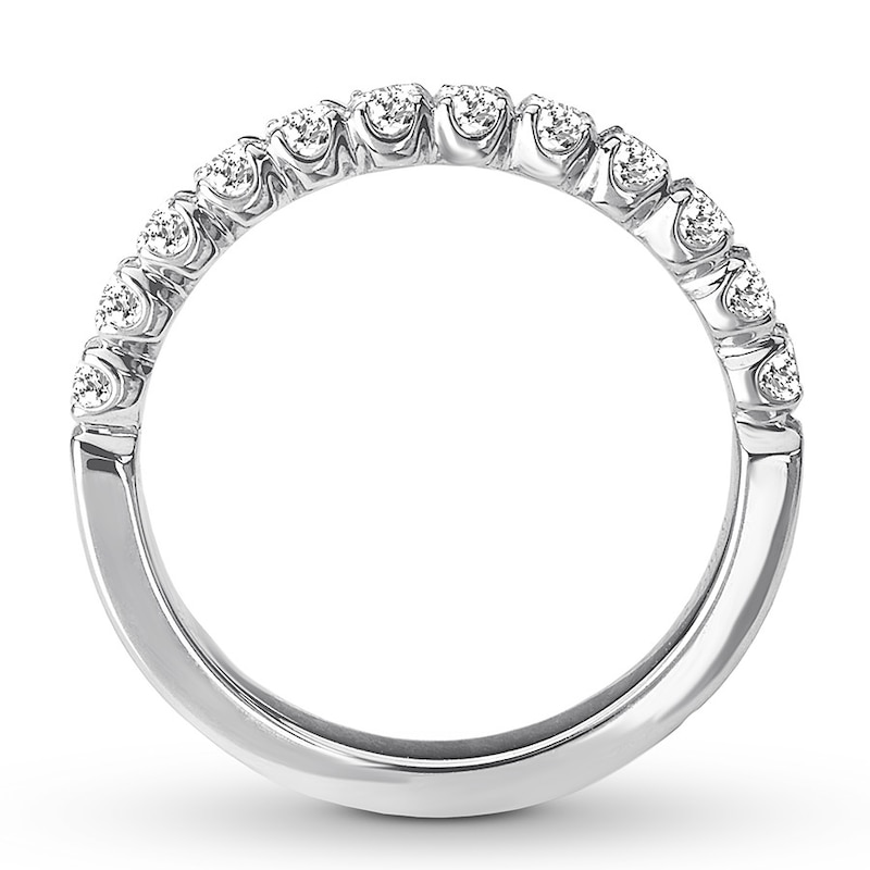 Diamond Anniversary Band 1/2 ct tw Round-cut 14K White Gold