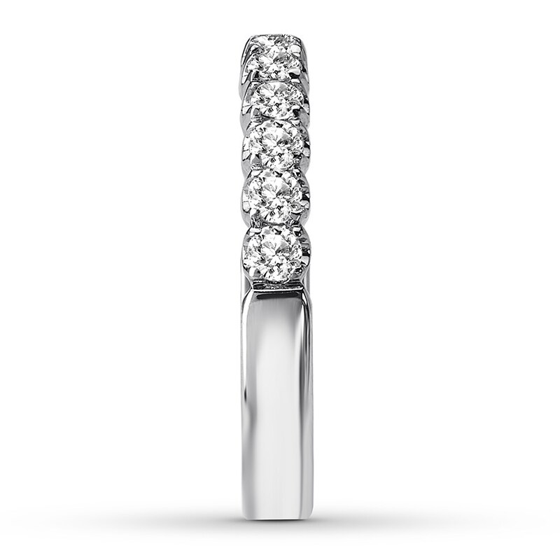 Diamond Anniversary Band 1/2 ct tw Round-cut 14K White Gold