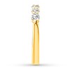 Thumbnail Image 3 of Diamond Anniversary Band 1/2 carat tw Round-cut 14K Yellow Gold