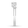 Thumbnail Image 3 of Diamond Anniversary Band 1/2 ct tw Round-cut 14K White Gold