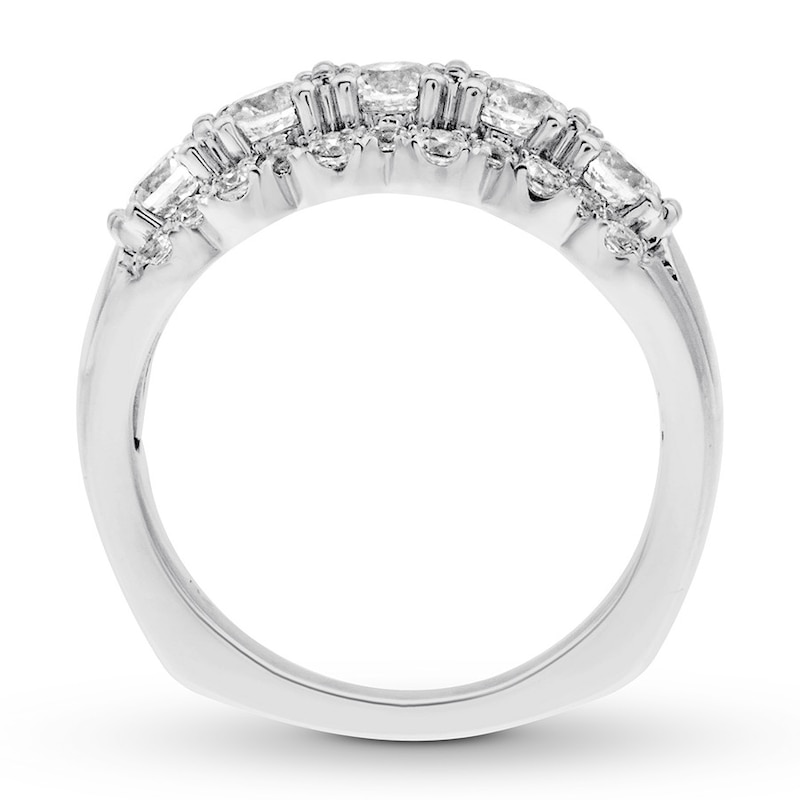 Diamond Anniversary Band 1-1/3 carat tw 18K White Gold