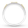 Thumbnail Image 2 of Diamond Anniversary Band 1/2 ct tw Round-cut 14K Two-Tone Gold