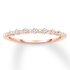 Thumbnail Image 0 of Diamond Anniversary Ring 1/6 carat tw Round 10K Rose Gold