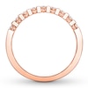 Thumbnail Image 1 of Diamond Anniversary Ring 1/6 carat tw Round 10K Rose Gold