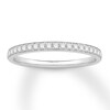 Thumbnail Image 0 of Colorless Diamond Anniversary Band 1/4 ct tw 14K White Gold