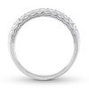 Thumbnail Image 2 of Diamond Anniversary Band 1/4 ct tw Round 10K White Gold
