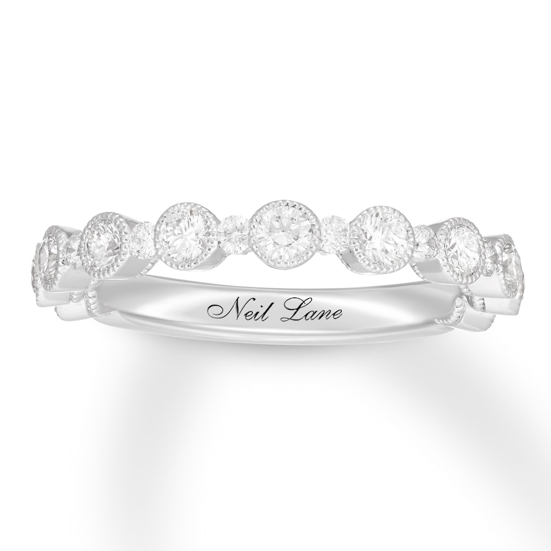 Neil Lane Diamond Band 7/8 carat tw Round 14K White Gold