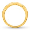 Thumbnail Image 1 of Diamond Anniversary Ring 1/2 ct tw Round-cut 10K Yellow Gold