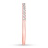 Thumbnail Image 3 of Diamond Anniversary Ring 1/4 carat tw Round 14K Rose Gold