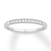 Thumbnail Image 0 of Diamond Anniversary Ring 1/8 ct tw Round 14K White Gold