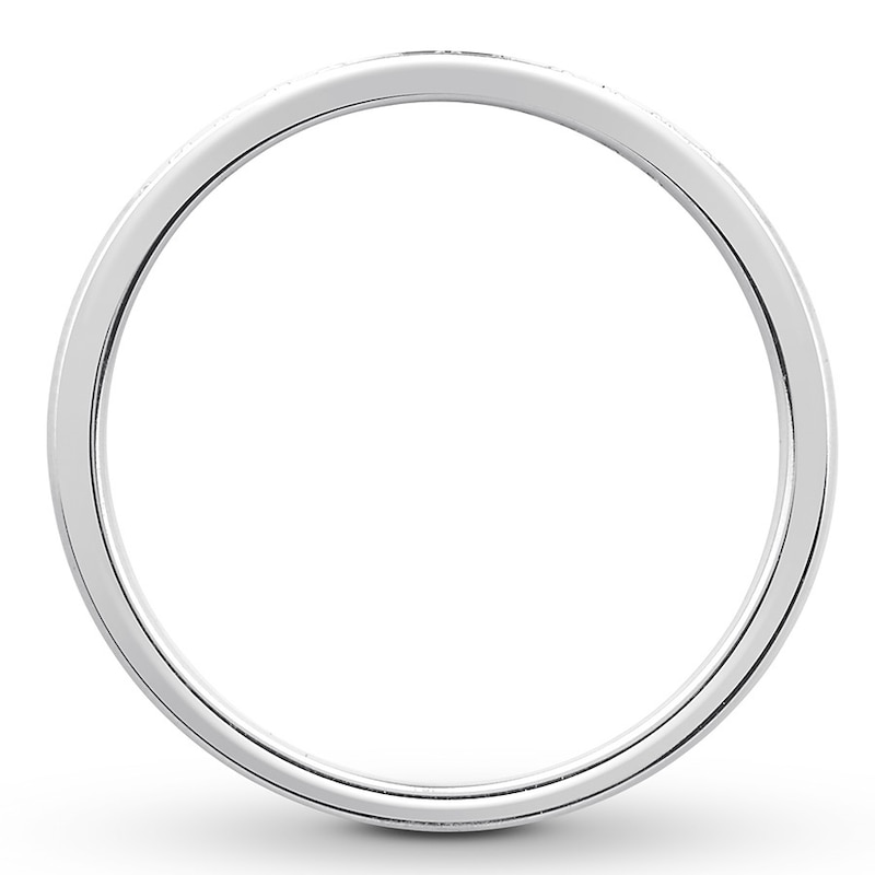 Diamond Anniversary Ring 1/8 ct tw Round 14K White Gold