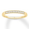 Thumbnail Image 0 of Diamond Anniversary Ring 1/8 ct tw Round 14K Yellow Gold