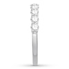 Thumbnail Image 2 of Colorless Diamond Anniversary Ring 1 carat tw 14K White Gold