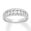 Thumbnail Image 0 of Diamond Anniversary Band 7/8 ct tw Round 18K White Gold