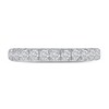 Thumbnail Image 3 of Diamond Anniversary Ring 1/2 ct tw Round 14K White Gold