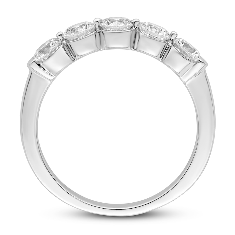 Diamond Anniversary Band 1 ct tw Round 14K White Gold