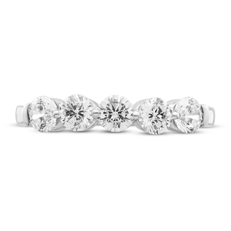 Diamond Anniversary Band 1 ct tw Round 14K White Gold