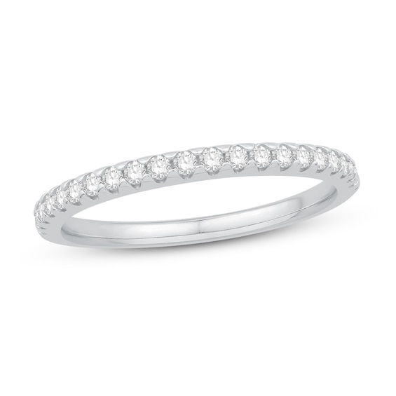 Diamond Anniversary Band 14 ct tw Round 14K White Gold