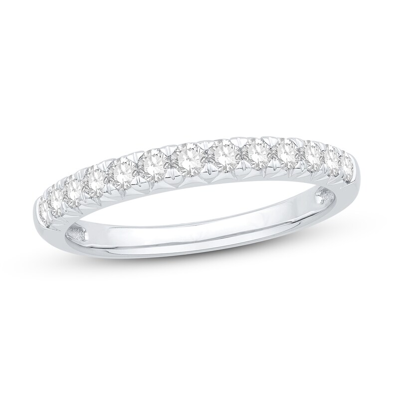 Main Image 1 of Diamond Anniversary Band 1/2 ct tw Round 14K White Gold