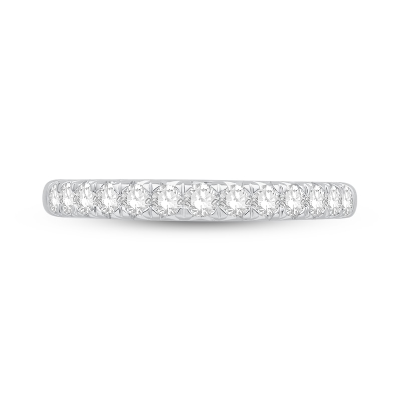 Main Image 3 of Diamond Anniversary Band 1/2 ct tw Round 14K White Gold