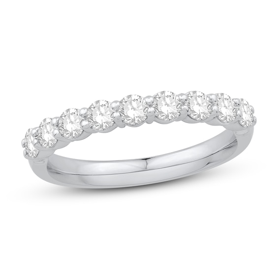 Diamond Anniversary Band 34 ct tw Round 14K White Gold