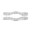 Thumbnail Image 2 of Diamond Double Wedding Band Set 1/8 ct tw 14K White Gold