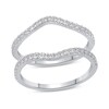 Thumbnail Image 1 of Diamond Double Wedding Band Set 1/4 ct tw 14K White Gold