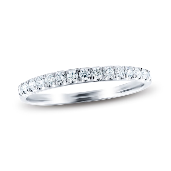 Diamond Anniversary Band 14 ct tw Round 14K White Gold