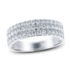 Thumbnail Image 1 of Diamond Anniversary Ring 3/4 ct tw Round 14K White Gold
