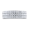 Thumbnail Image 3 of Diamond Anniversary Ring 3/4 ct tw Round 14K White Gold