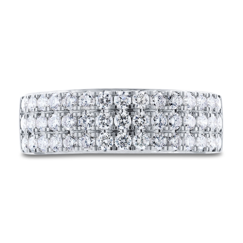 Main Image 3 of Diamond Anniversary Ring 3/4 ct tw Round 14K White Gold