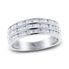 Thumbnail Image 1 of Diamond Anniversary Ring 3/4 ct tw Round 14K White Gold
