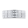 Thumbnail Image 3 of Diamond Anniversary Ring 3/4 ct tw Round 14K White Gold