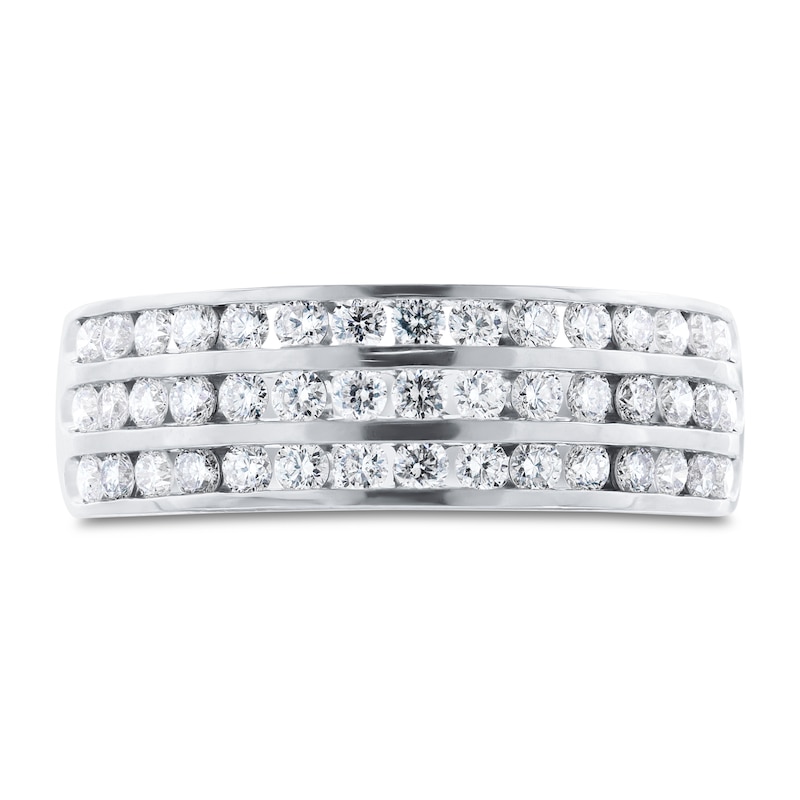 Main Image 3 of Diamond Anniversary Ring 3/4 ct tw Round 14K White Gold