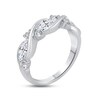 Thumbnail Image 2 of Diamond Anniversary Ring 1-1/2 ct tw Round/Marquise 14K White Gold