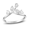 Thumbnail Image 0 of ArtCarved Rose-Cut Diamond Anniversary Band 1/5 ct tw 14K White Gold