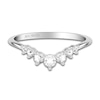 Thumbnail Image 1 of ArtCarved Rose-Cut Diamond Anniversary Band 1/5 ct tw 14K White Gold