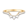 Thumbnail Image 1 of ArtCarved Rose-Cut Diamond Anniversary Band 1/3 ct tw 14K Yellow Gold