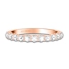 Thumbnail Image 2 of ArtCarved Rose-Cut Diamond Anniversary Band 1/2 ct tw 14K Rose Gold