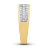 Thumbnail Image 1 of Men's Diamond Anniversary Band 1 ct tw Round 10K Yellow Gold