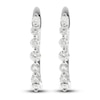 Thumbnail Image 1 of Diamond Earrings 7/8 ct tw Round 14K White Gold
